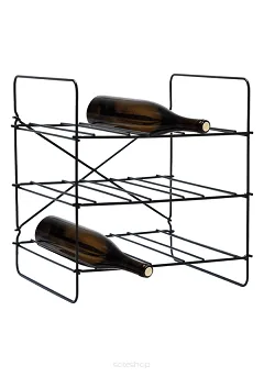 Stojak na wino na 9 butelek z metalu City Rack® Compac LAtelierDuVin 955088