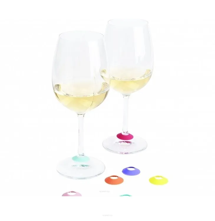 Znaczniki na lampki Chic glass rainbow  LAtelierDuVin 954852